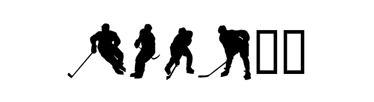 CF Hockey Players Regular  Free Fonts Download
