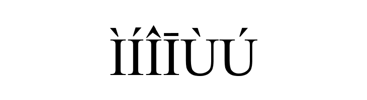 European Serif  Free Fonts Download