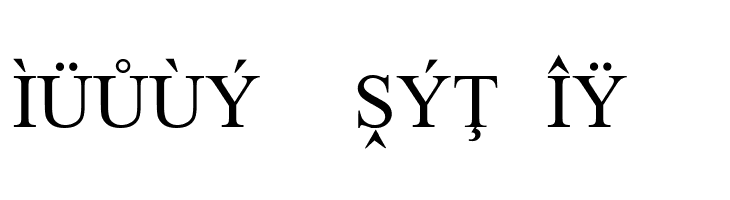 European Serif  Free Fonts Download