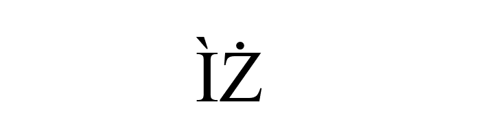 European Serif  Free Fonts Download