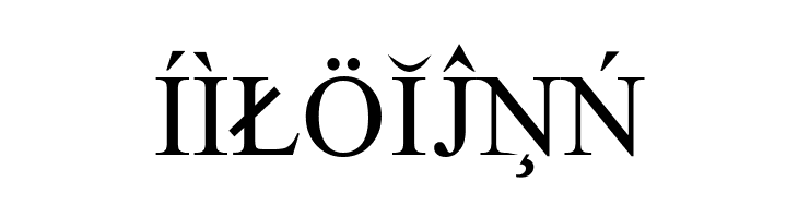European Serif  Free Fonts Download