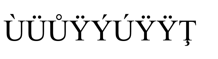 European Serif  Free Fonts Download