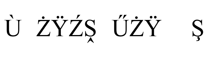 European Serif  Free Fonts Download