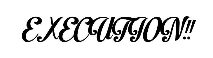 Motion Picture Personal Use  Free Fonts Download