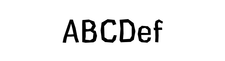 CardboardCat Regular  Free Fonts Download