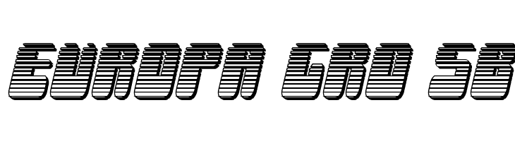 Force Majeure Chrome Italic  Free Fonts Download