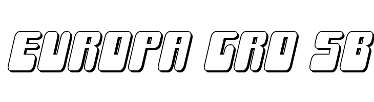 Force Majeure 3D Italic  Free Fonts Download