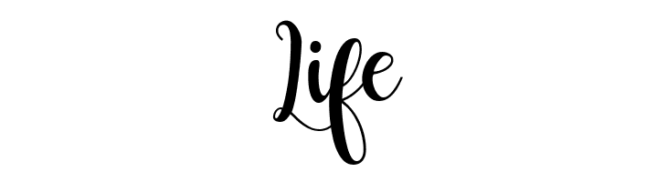 Life Buttercup Sample Font