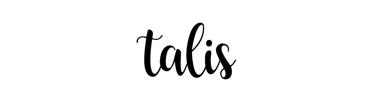 talis Buttercup Sample Font