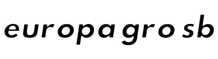 Hussar Ekologiczne 2 Oblique  Free Fonts Download