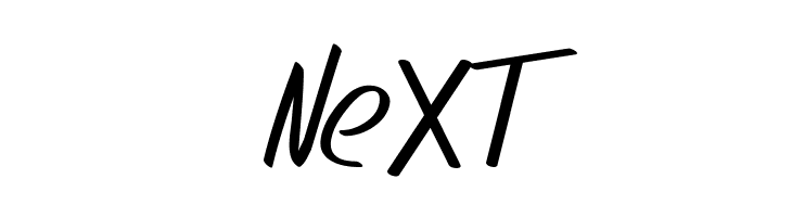 NeXT Novedosa Stick Italic Font