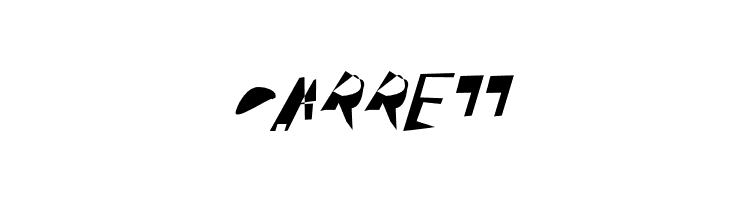 Broken SuperOblique  Free Fonts Download