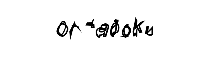 Broken Lamp Condensed Oblique  Free Fonts Download