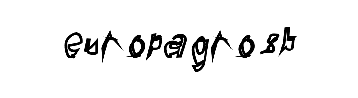 Broken Lamp Condensed Oblique  Free Fonts Download