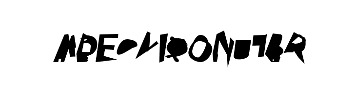 Broken Black Oblique  Free Fonts Download