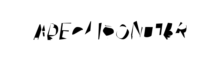 Broken Scanner Oblique  Free Fonts Download