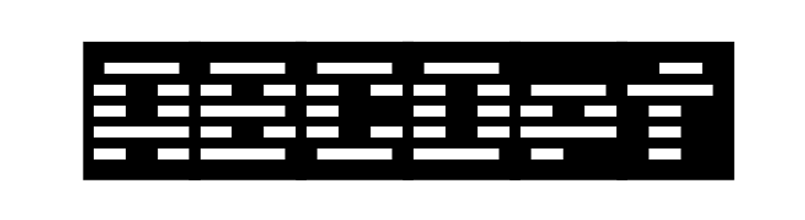 D3 DigiBitMapism type C  Free Fonts Download