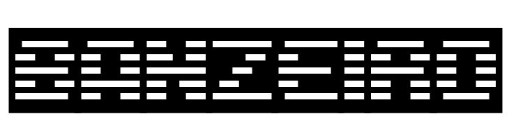 D3 DigiBitMapism type C  Free Fonts Download