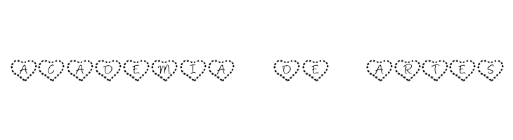 KR Heart of Flowers  Free Fonts Download