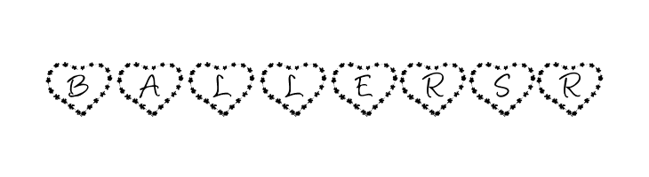 KR Heart of Flowers  Free Fonts Download