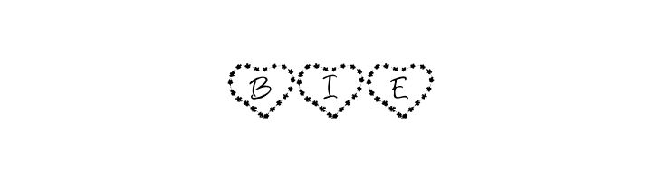 KR Heart of Flowers  Free Fonts Download