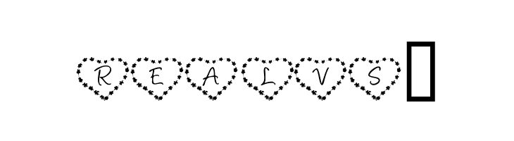 KR Heart of Flowers  Free Fonts Download