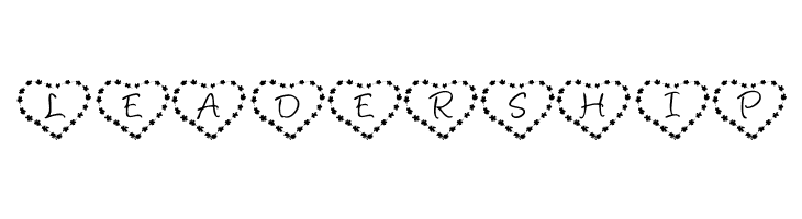 KR Heart of Flowers  Free Fonts Download