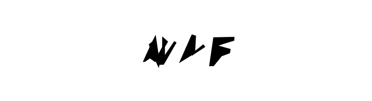 Broken Black Extended Oblique  Free Fonts Download