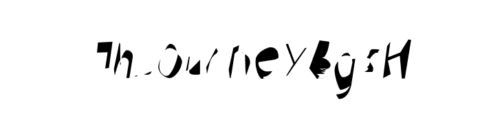 Broken Scanner Condensed Oblique  Free Fonts Download