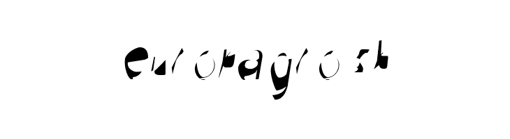 Broken Scanner Condensed Oblique  Free Fonts Download