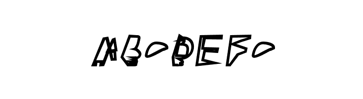 Broken Lamp Extended Oblique  Free Fonts Download