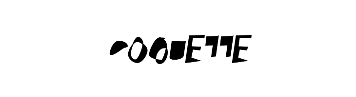 Broken Bold Condensed Oblique  Free Fonts Download