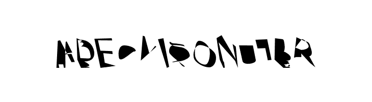 Broken ReverseOblique  Free Fonts Download