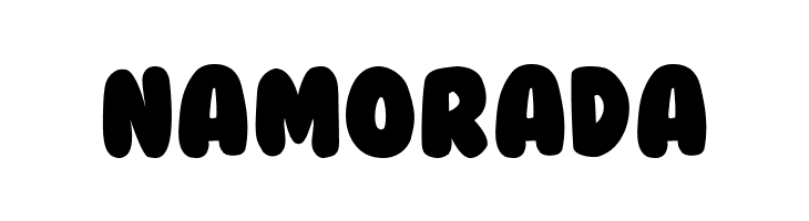NAMORADA BubbleGum Font