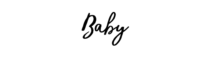 Baby trendsetter-Regular Font