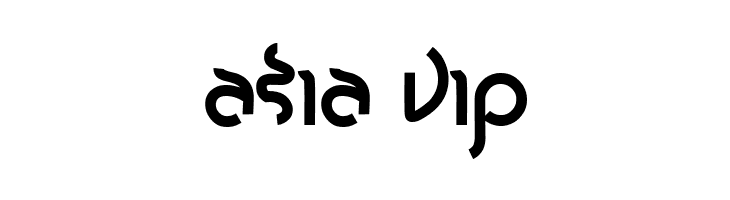 asia%2Bvip Vtks Noba Font