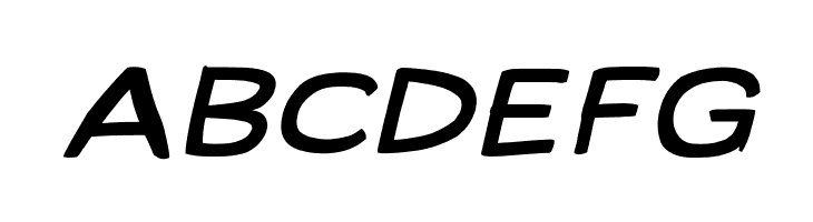 Lampshade SuperExtended Oblique  Free Fonts Download