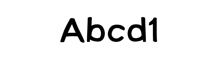 Abcd1 Lampshade Extended Font