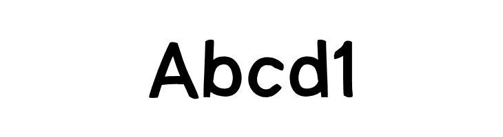 Abcd1 Lampshade Font