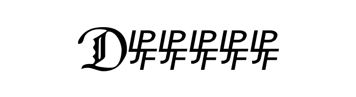 Bridgnorth Capitals  Free Fonts Download