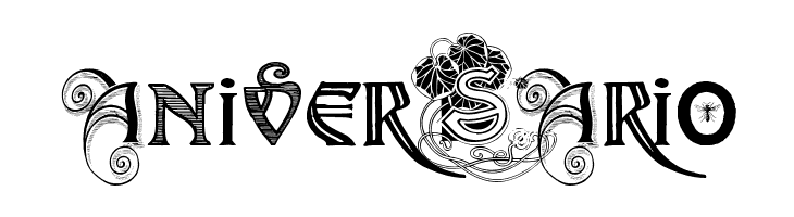 art nouveau by Marta van Eck  Free Fonts Download