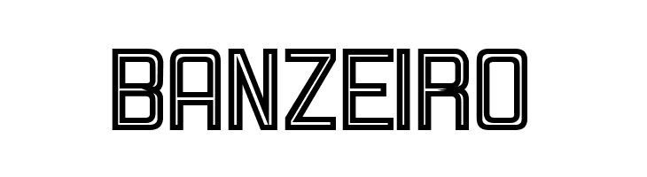 HallandaleSquareInline JL  Free Fonts Download