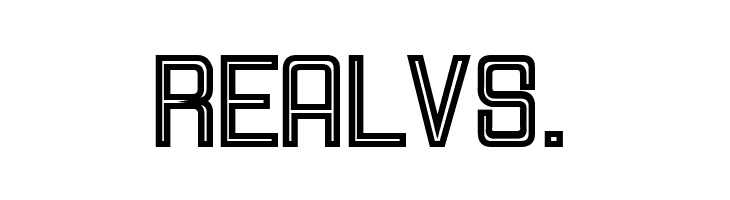 HallandaleSquareInline JL  Free Fonts Download