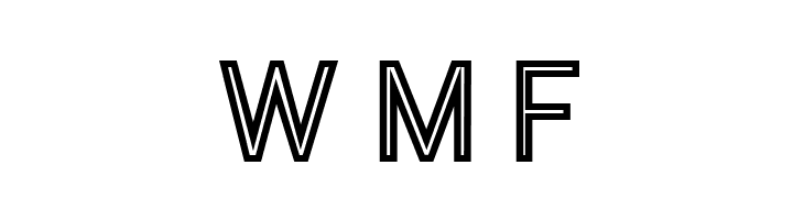 HallandaleSquareInline JL  Free Fonts Download
