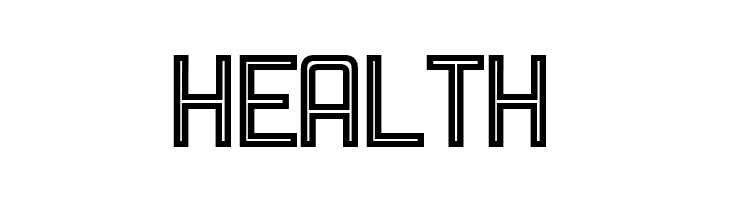 HallandaleSquareInline JL  Free Fonts Download