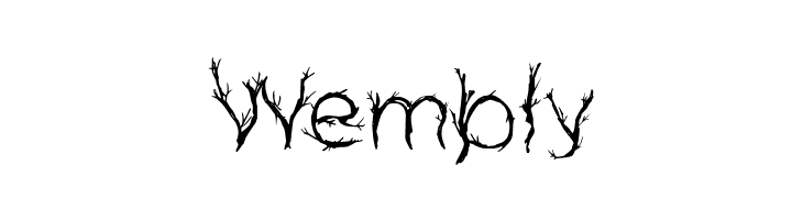 CF Pretty Trees Regular  Free Fonts Download