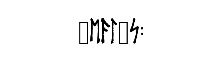 HoVrunes  Free Fonts Download