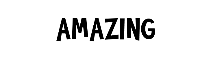 AMAZING YTV 2000 Font