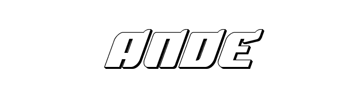 Spartaco 3D  Free Fonts Download