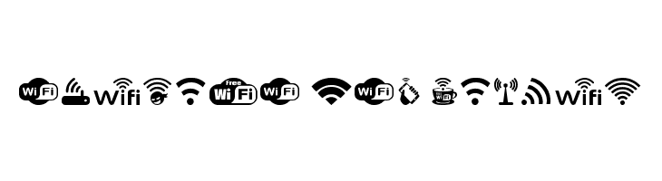 WIFI  Free Fonts Download
